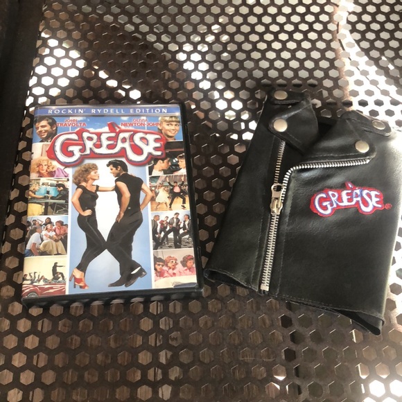 Grease DVD T-Birds Leather Jacket Case - Picture 1 of 12